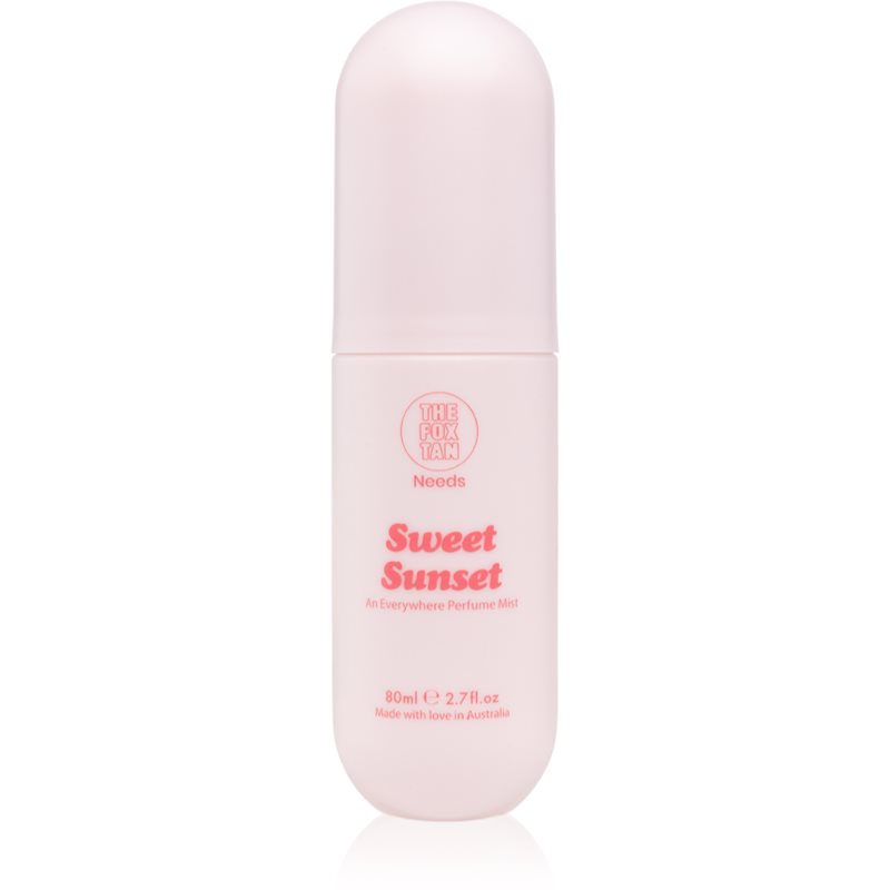 The Fox Tan Everywhere Parfume Mist Sweet Sunset parfümözött spray a testre hölgyeknek 80 ml akciós termékkép 1