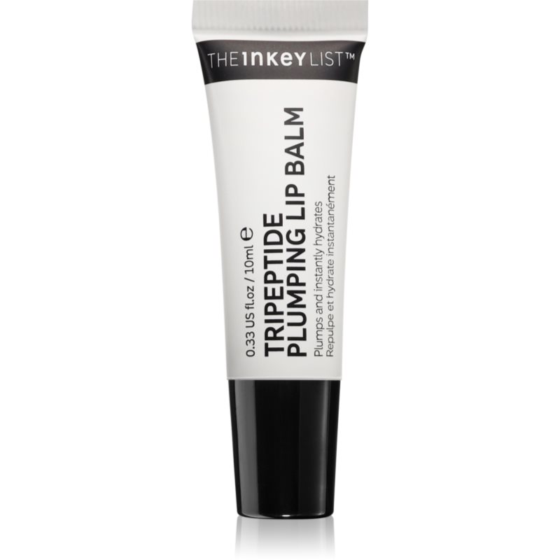 The Inkey List Tripeptide Plumping Lip Balm balzam na pery so zväčšujúcim efektom odtieň Clear 10 ml
