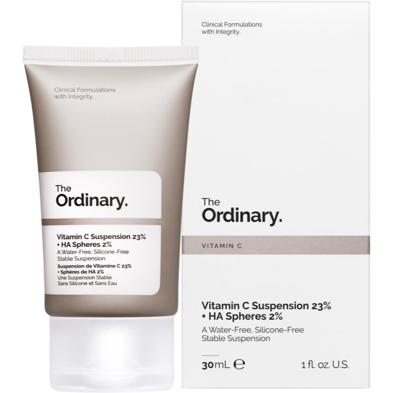 The Ordinary Vitamin C Suspension 23% + HA Spheres 2% освітлююча сироватка з вітаміном С 30 мл