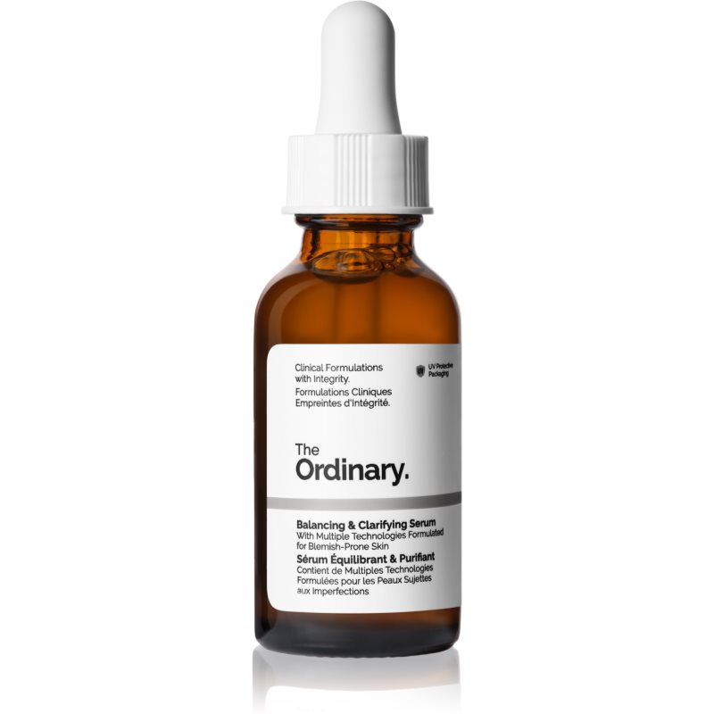The Ordinary Balancing & Clarifying Serum sérum matifiant et réducteur de pores pour un effet naturel 30 ml female
