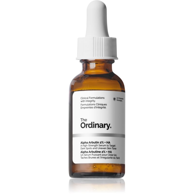 The Ordinary Alpha Arbutin 2% + HA ορός προσώπου για λάμψη με υαλουρονικό οξύ 30 ml φωτογραφία