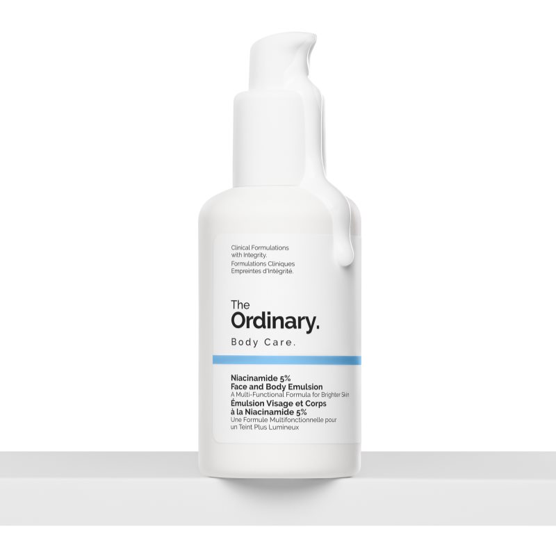 The Ordinary Niacinamide 5% Face & Body Emulsion émulsion Légère Hydratante Anti-taches Brunes Pour Visage Et Corps 100 Ml