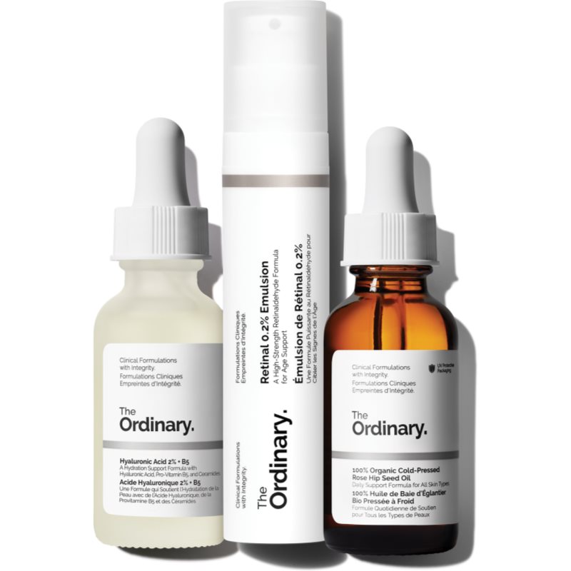 The Ordinary The Nightly Set Geschenkset gegen die Zeichen des Alterns