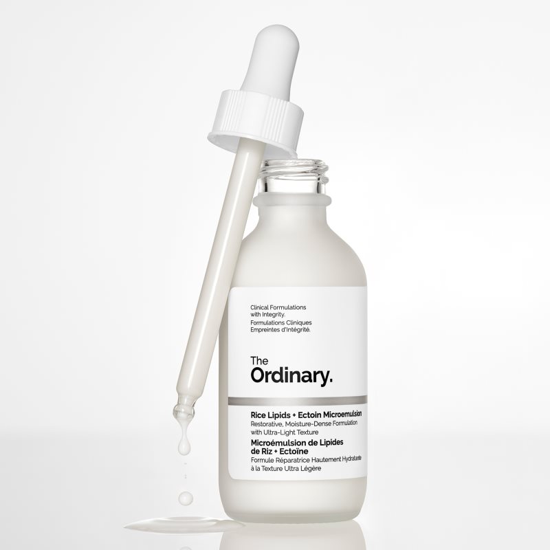 The Ordinary Rice Lipids + Ectoin Microemulsion lehká hydratační emulze pro zklidnění pleti 60 ml (obrázek 4)