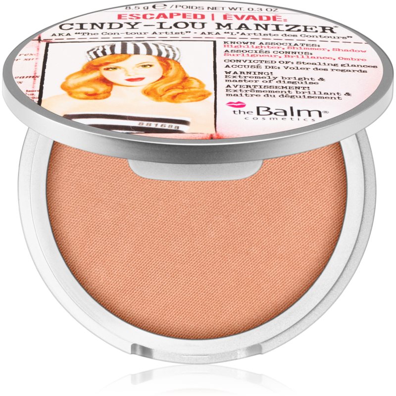 

theBalm Cindy - Lou Manizer хайлайтер-тіні для повік в одному