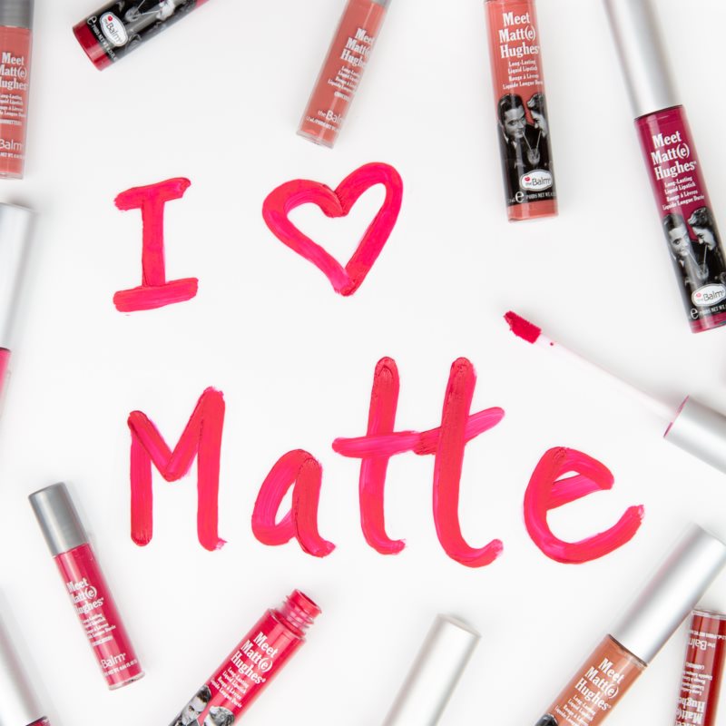 TheBalm Meet Matt(e) Hughes Long Lasting Liquid Lipstick Long-lasting Liquid Lipstick Shade Charming 7.4 Ml