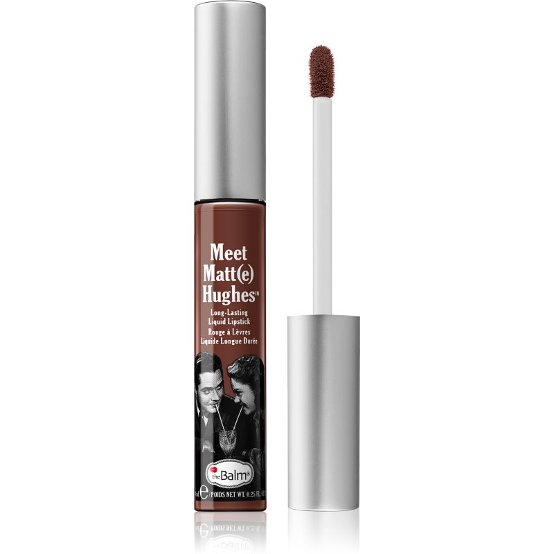 theBalm Meet Matt(e) Hughes Long Lasting Liquid Lipstick hosszantartó folyékony rúzs árnyalat Trustworthy 7.4 ml