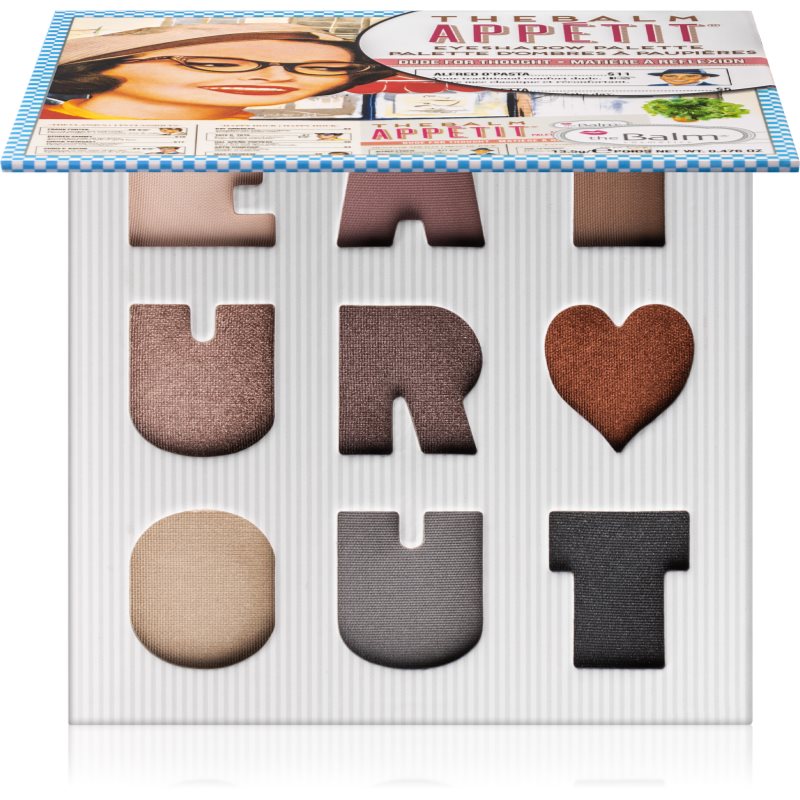

theBalm Appétit палітра тіней з дзеркальцем