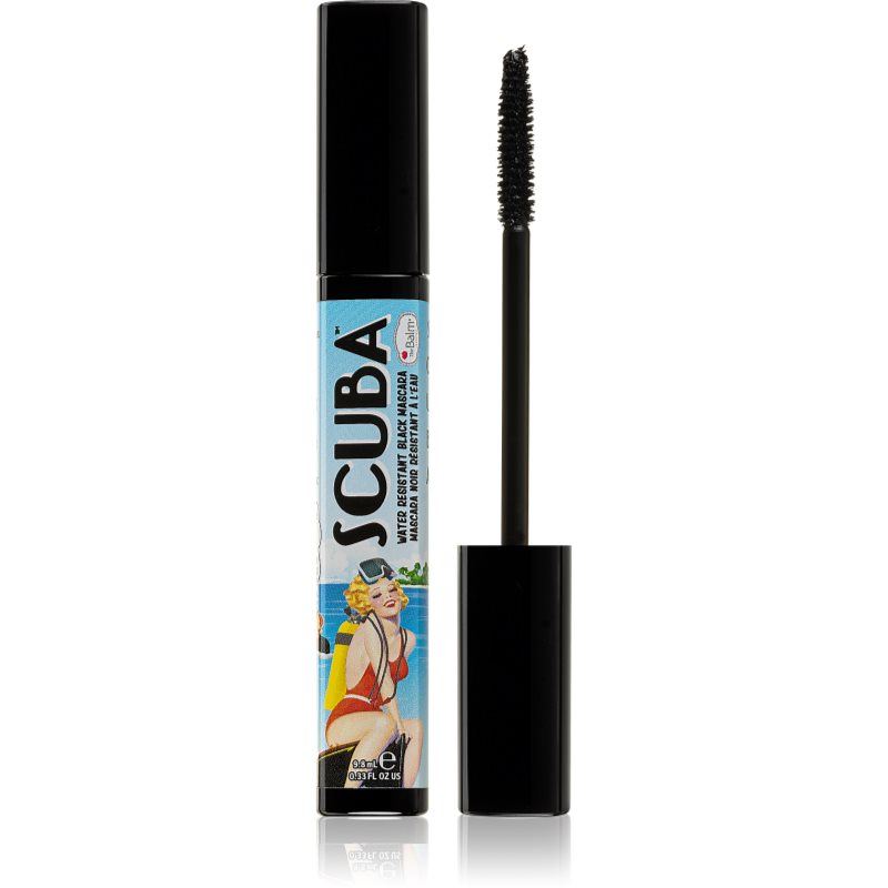 

theBalm Scuba водостійка туш для вій відтінок black