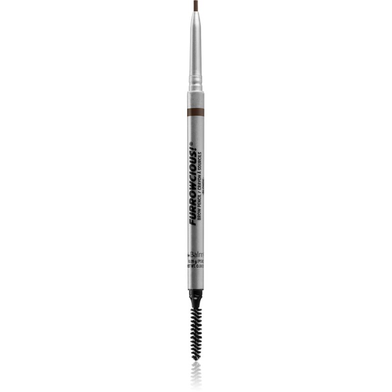 

theBalm Furrowcious!® олівець для брів зі щіточкою відтінок Dark Brown