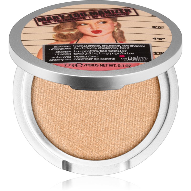 theBalm Lou Manizer highlighter and eyeshadow in one shade Mary 2,7 g
