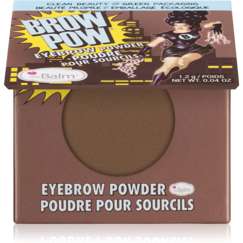 TheBalm Browpow® Eyebrow Powder In A Practical Magnetic Case Shade Light Brown 1,2 G