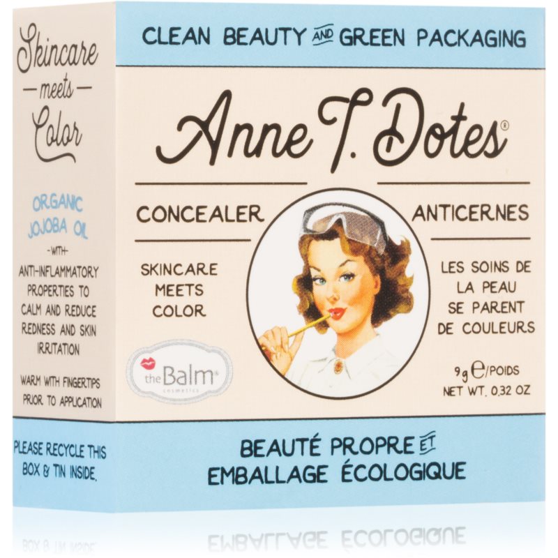 TheBalm Anne T. Dotes® Concealer Anti-redness Corrector Shade #14 For Fair Skin 9 G