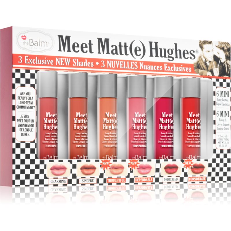 

theBalm Meet Matt(e) Hughes Vol. 14 матуючий набір для губ