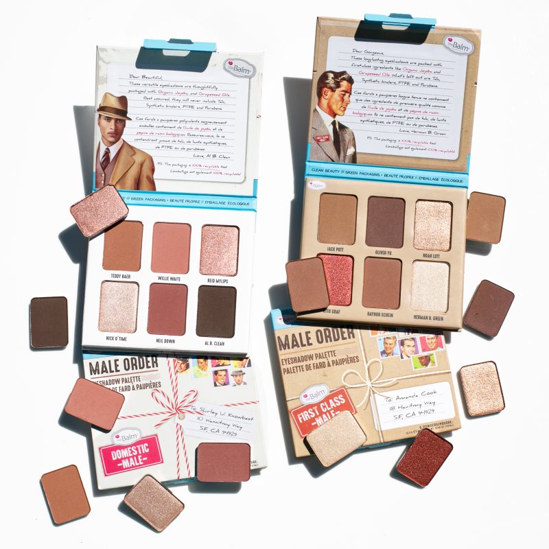 TheBalm Male Order® First Class Male Eyeshadow Palette 13,2 G