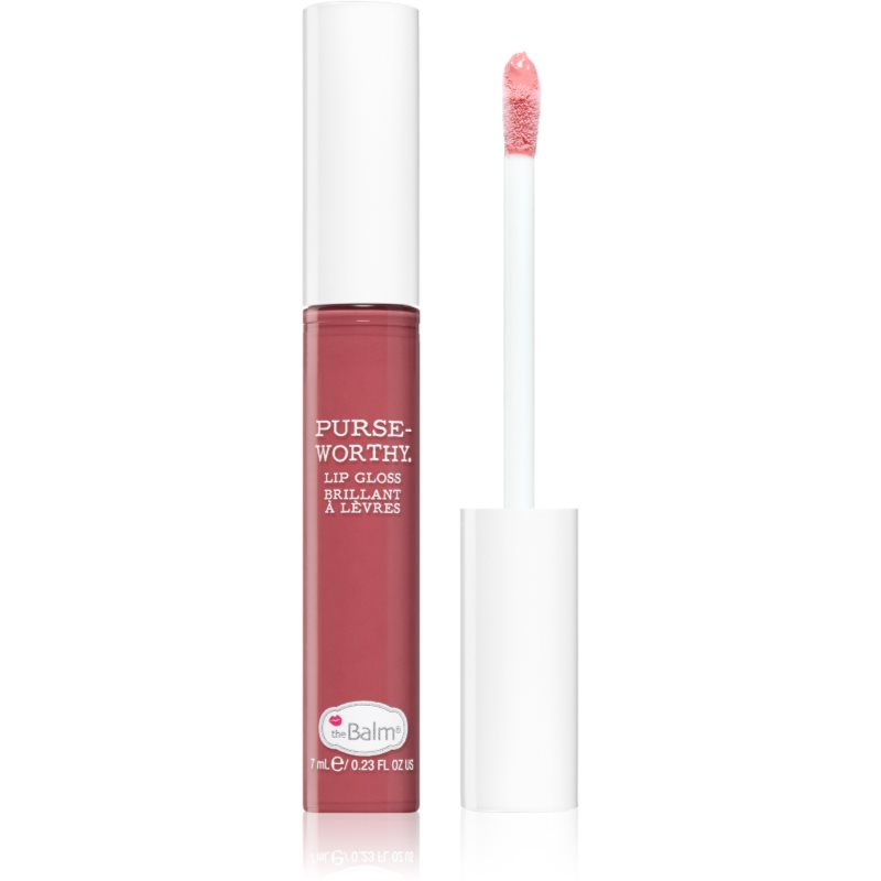 theBalm Purseworthy hydrating lip gloss with shea butter shade Clutch 7 ml
