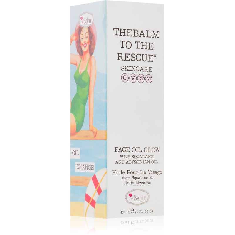 TheBalm To The Rescue® Glow зміцнююча та освітлююча олійка для досконалої шкіри 30 мл