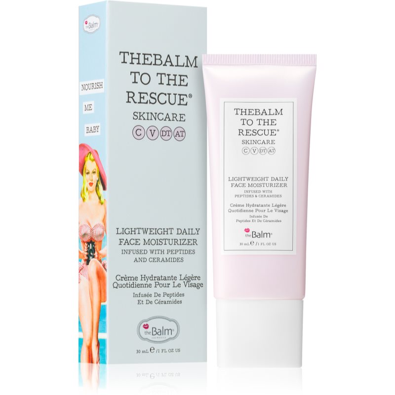 TheBalm To The Rescue® Peptides & Ceramides Light Day Cream With Ceramides 30 Ml