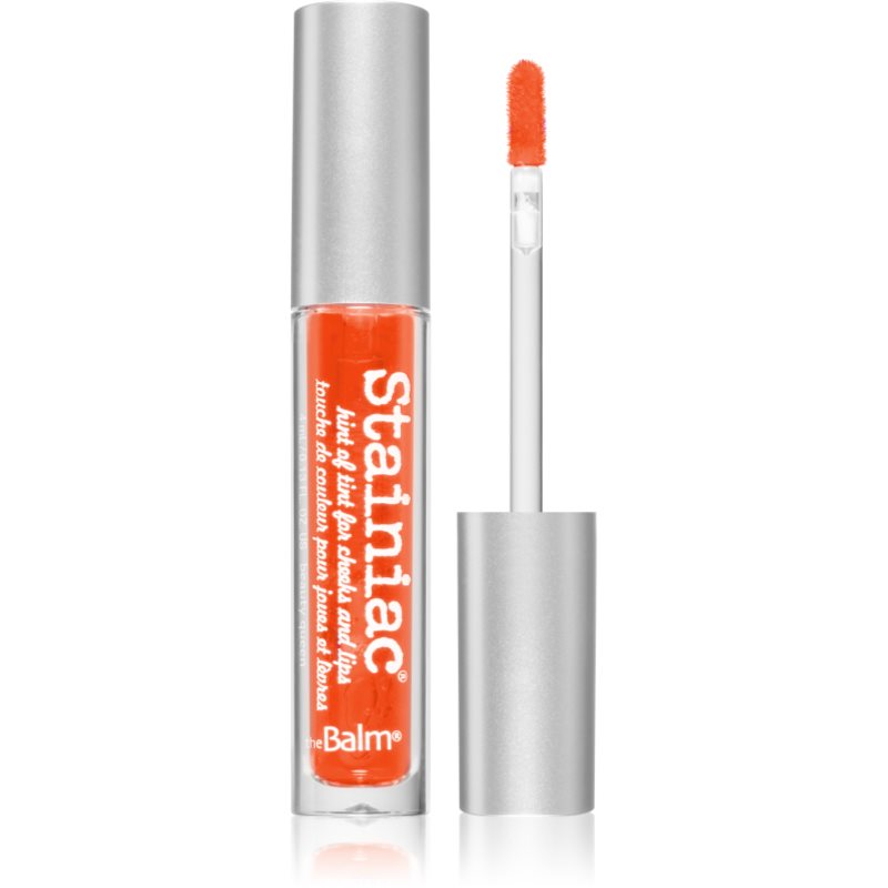 theBalm Stainiac Lip And Cheek Stain πολυλειτουργικά καλλυντικά για χείλη και μάγουλα απόχρωση Homecoming Queen 4 ml