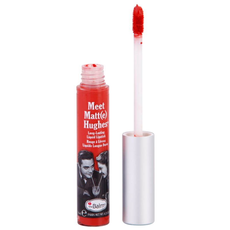 TheBalm Meet Matt(e) Hughes Long Lasting Liquid Lipstick стійка рідка помада відтінок Honest 7.4 мл