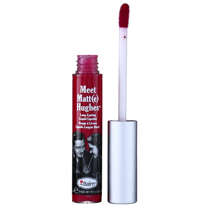 TheBalm Meet Matt(e) Hughes Long Lasting Liquid Lipstick стійка рідка помада відтінок Dedicated 7.4 мл