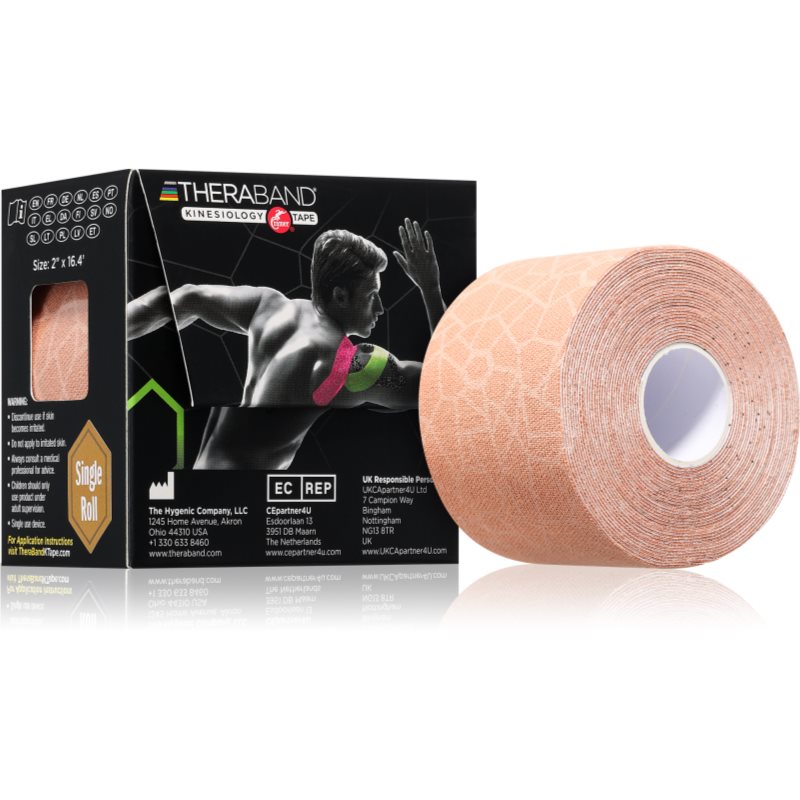 Thera-Band Kinesiology Tape кінезіо тейп колір Beige 5 Cm X 5 M 1 кс