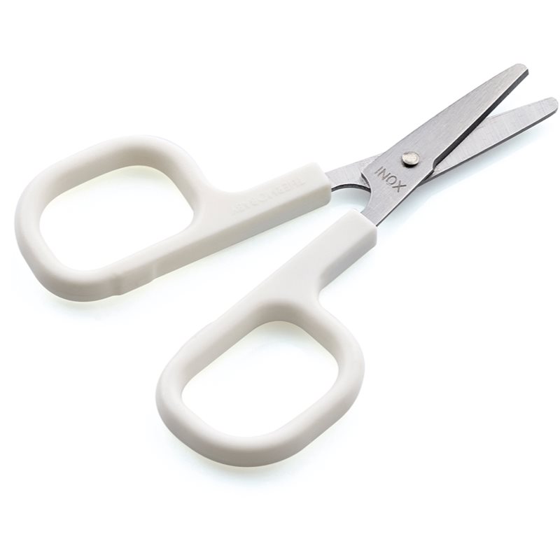 Thermobaby Scissors užapvalintos kūdikių nagų žirklės White 1 vnt.