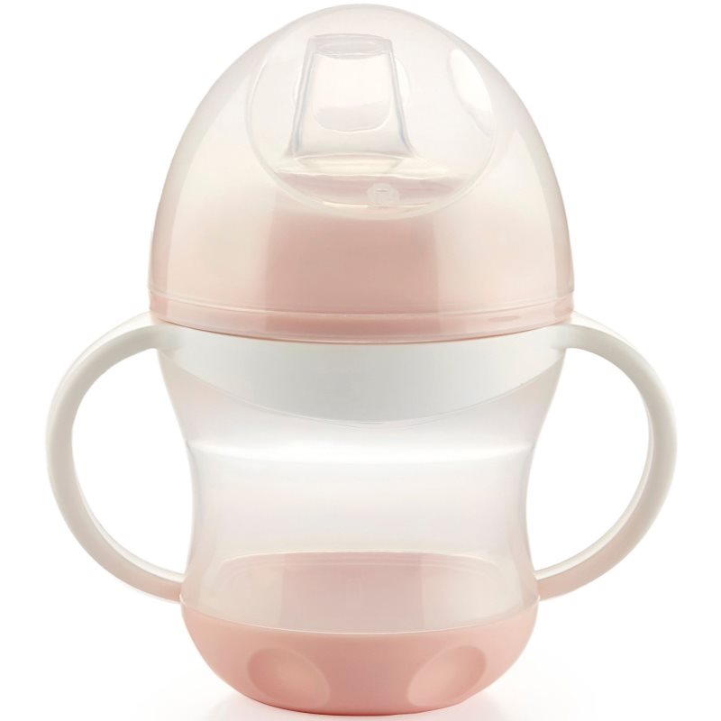 Thermobaby Baby Mug puodelis su rankenomis Powder Pink 180 ml