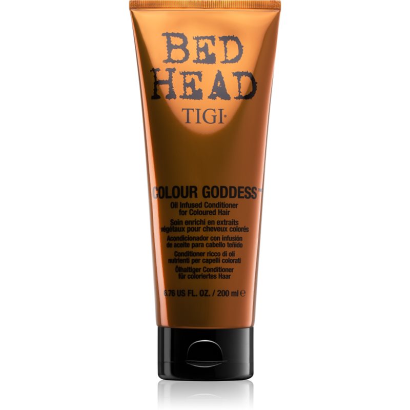 TIGI Bed Head Colour Goddess aliejinis kondicionierius dažytiems plaukams 200 ml
