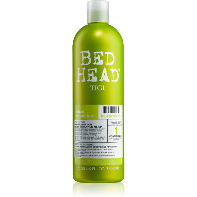 Tigi Bed Head Re-Energize 750 ml kondicionér pre ženy na farbené vlasy; na oslabené vlasy