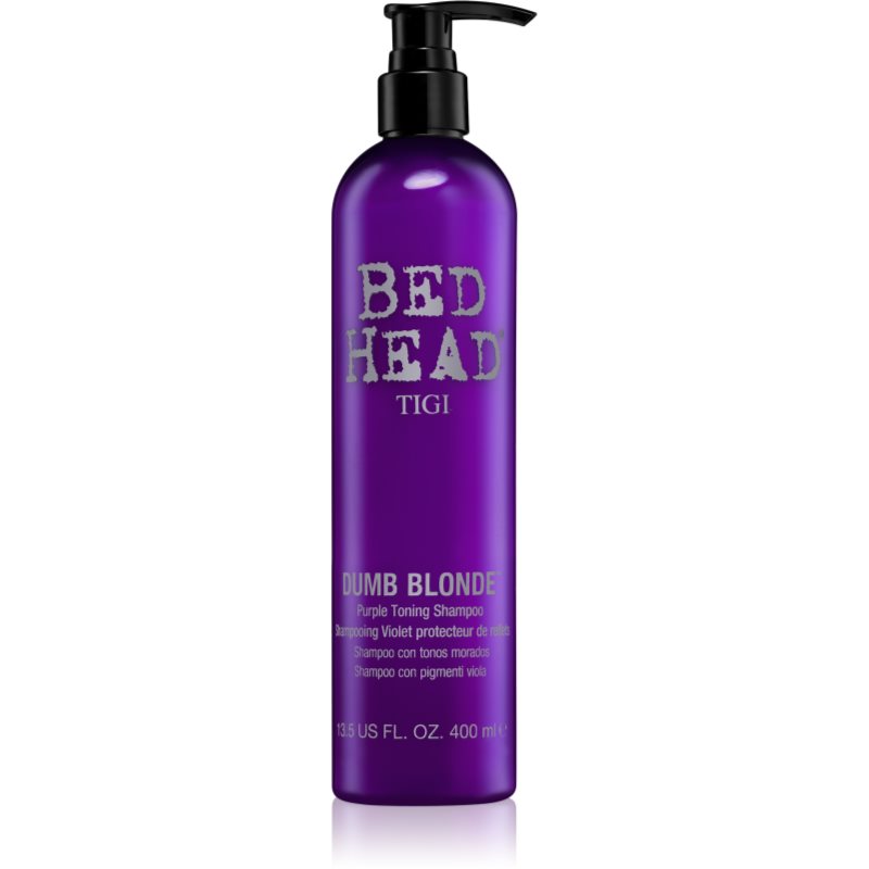 

TIGI Bed Head Dumb Blonde фіолетовий тонуючий шампунь для освітленого волосся