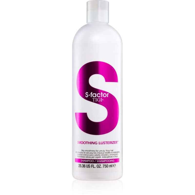 

TIGI S-Factor Smoothing Lusterizer шампунь для неслухняного та кучерявого волосся