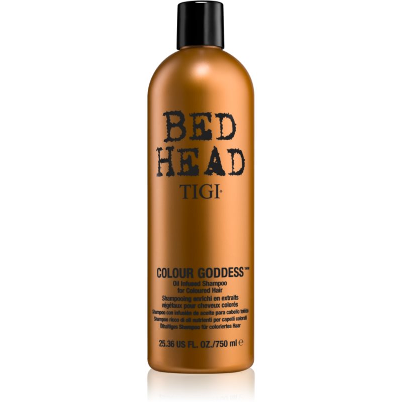 E-shop TIGI Bed Head Colour Goddess olejový šampon pro barvené vlasy 750 ml