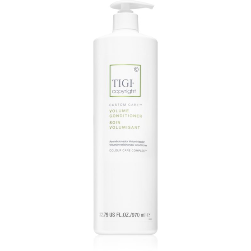 TIGI Copyright Volume Volume Conditioner For Fine Hair And Hair Without Volume 970 Ml