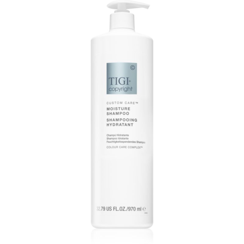 TIGI Copyright Moisture vyživujúci šampón pre suché a normálne vlasy 970 ml