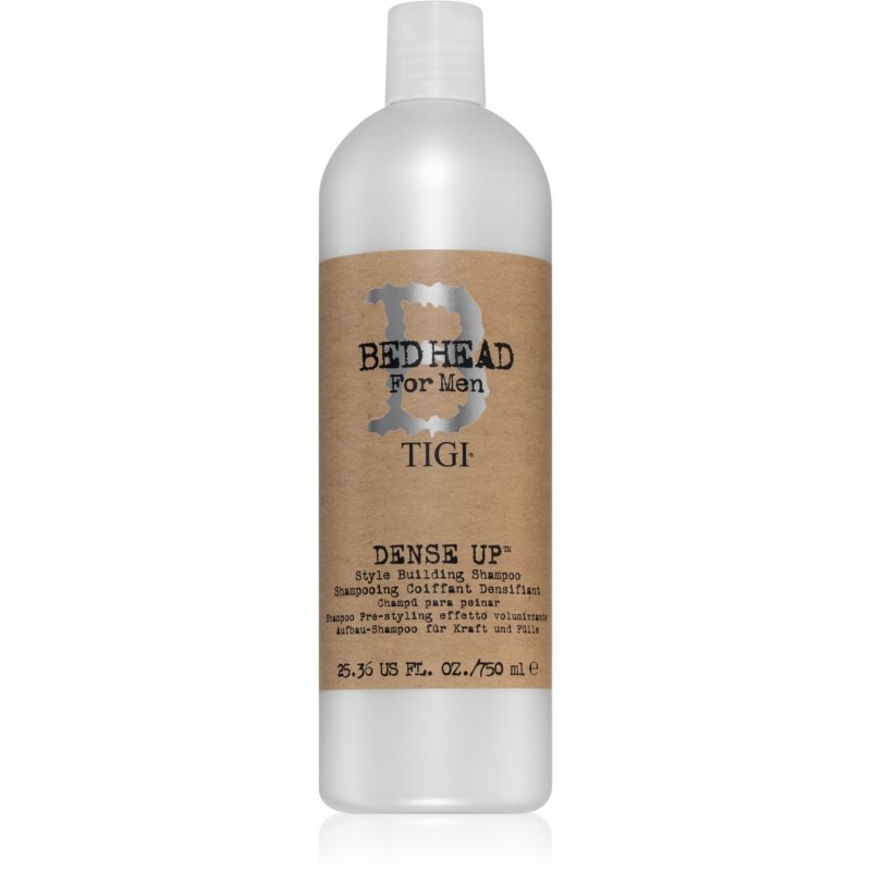 TIGI Bed Head B for Men Dense Up vlažilni šampon s kofeinom 750 ml