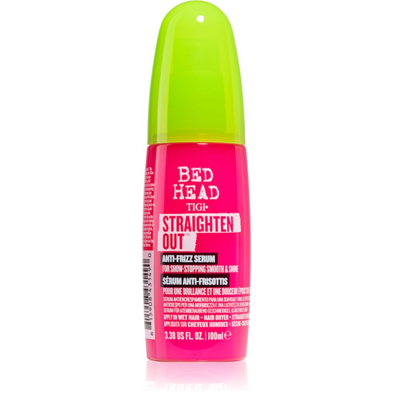 TIGI Bed Head Straighten Out smoothing serum for shiny and soft hair 100 ml
