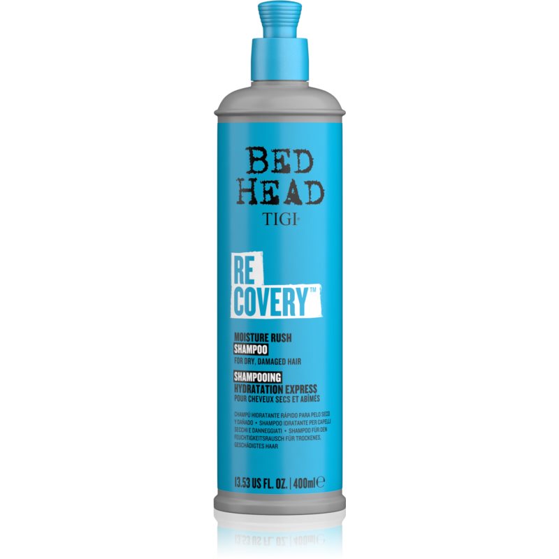 TIGI Bed Head Recovery hydratační šampon pro suché a poškozené vlasy 400 ml