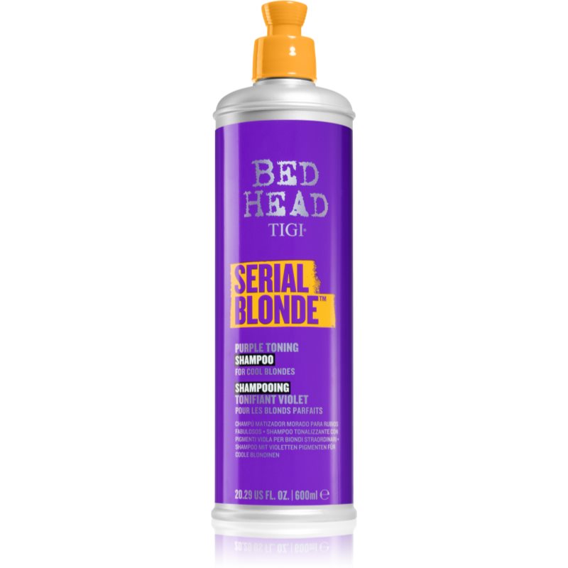 TIGI Bed Head Serial Blonde Purple Toning Shampoo For Blondes And Highlighted Hair 600 Ml