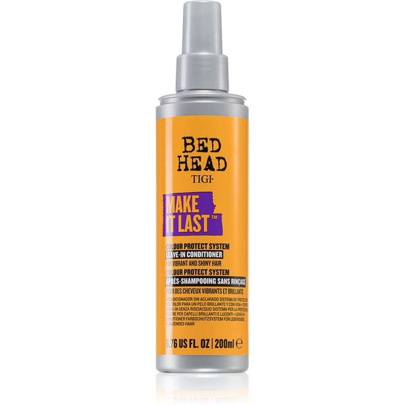 TIGI Bed Head Make It Lastᵀᴹ öblítést nem igénylő spray kondicionáló festett hajra 200 ml