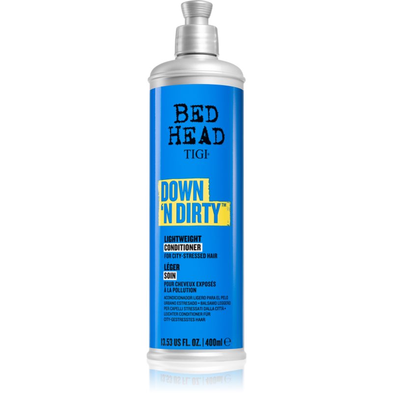 TIGI Bed Head Down'n' Dirty reinigender Detox-Conditioner zur täglichen Anwendung 400 ml