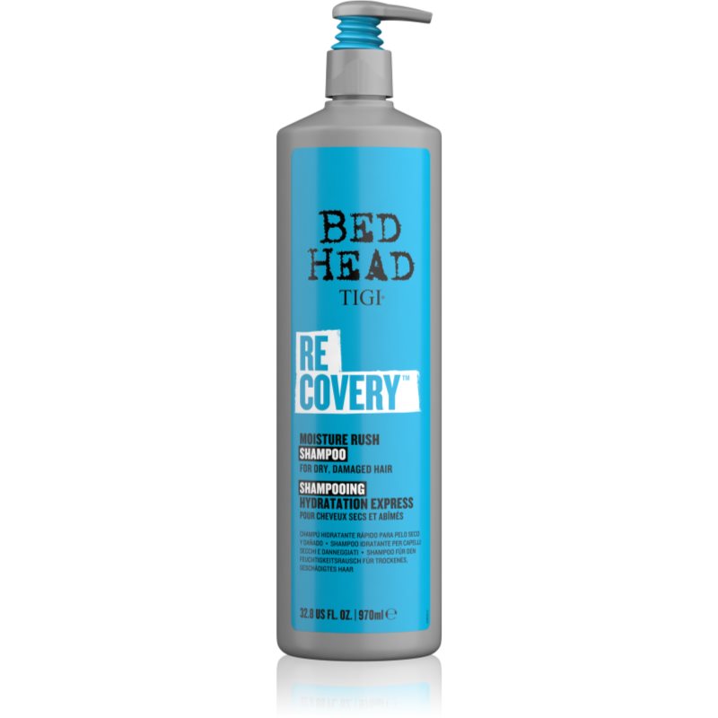 TIGI Bed Head Recovery hydratačný šampón pre suché a poškodené vlasy 970 ml