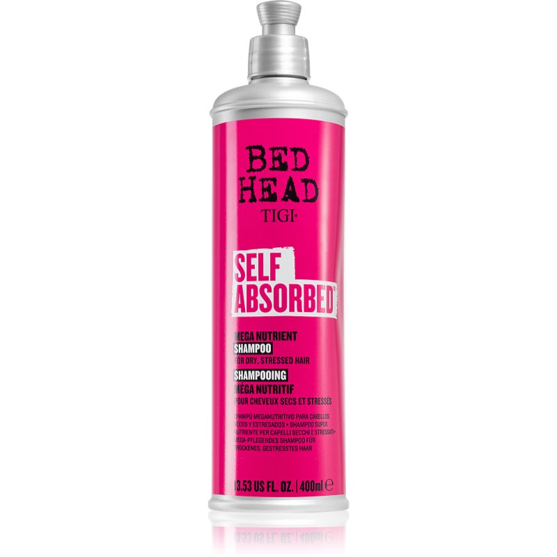 TIGI Bed Head Self Absorbed поживний шампунь для сухого або пошкодженого волосся 400 мл