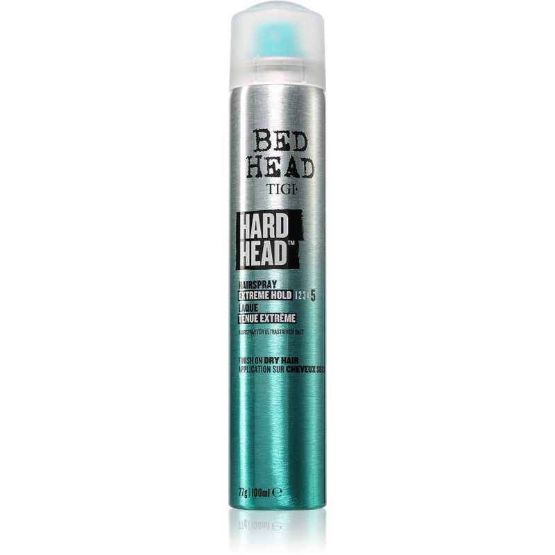 TIGI TIGI Bed Head Hard Head λακ μαλλιών με εξτρα δυνατό κράτημα 100 ml