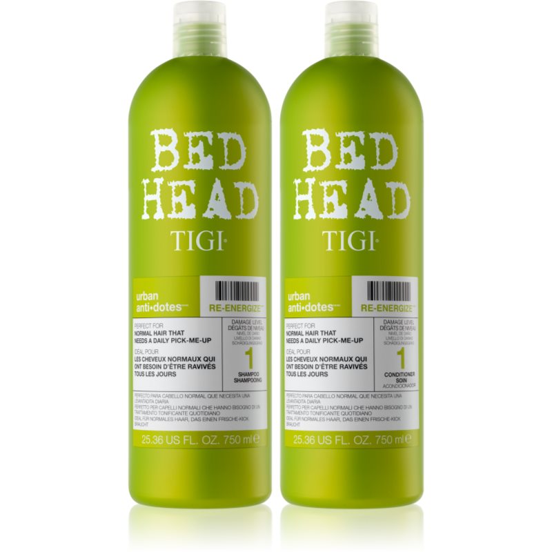 TIGI Bed Head Urban Antidotes Re-energize Ekonomiförpackning (for normalt hår) för Kvinnor female