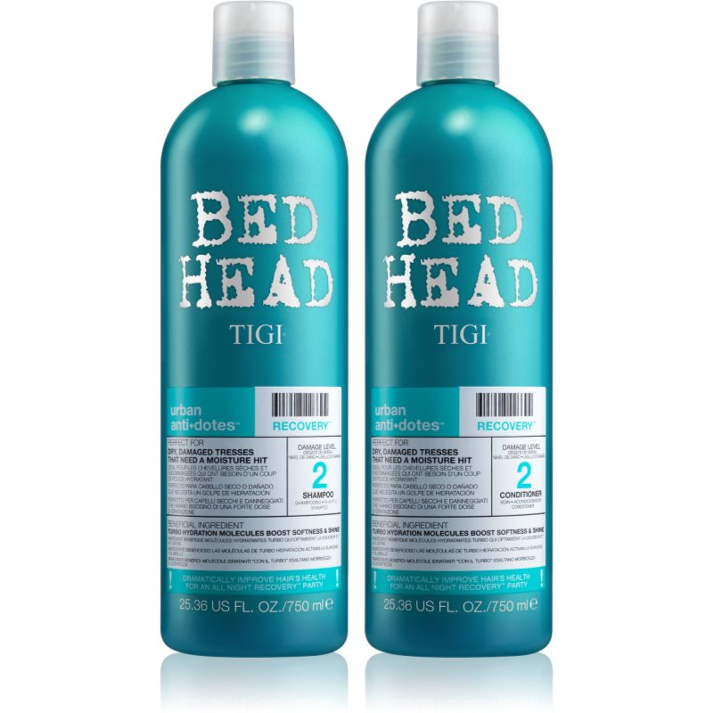 TIGI Bed Head Urban Antidotes Recovery sada I. (pre suché a poškodené vlasy) pre ženy