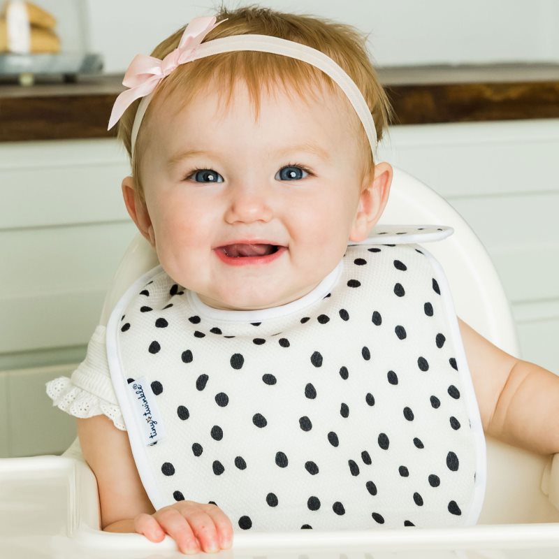 Tiny Twinkle Kaffle Set Bavoir Painted Peony 3m+ 1 Pcs