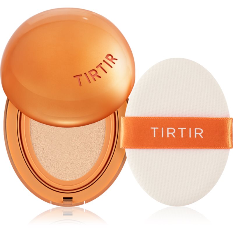 TIRTIR Mask Fit AI Fliter Cushion langanhaltendes Make up im Schwämmchen mit Matt-Effekt Farbton 22N Shell Beige 18 g