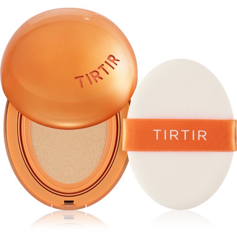 TIRTIR Mask Fit AI Fliter Cushion langanhaltendes Make up im Schwämmchen mit Matt-Effekt Farbton 29N Natural Beige 18 g