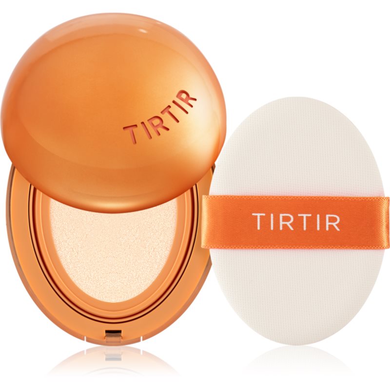 TIRTIR Mask Fit AI Fliter Cushion (mini) langanhaltendes Make up im Schwämmchen mit Matt-Effekt Farbton 15C Fair Porcelain 4.5 g